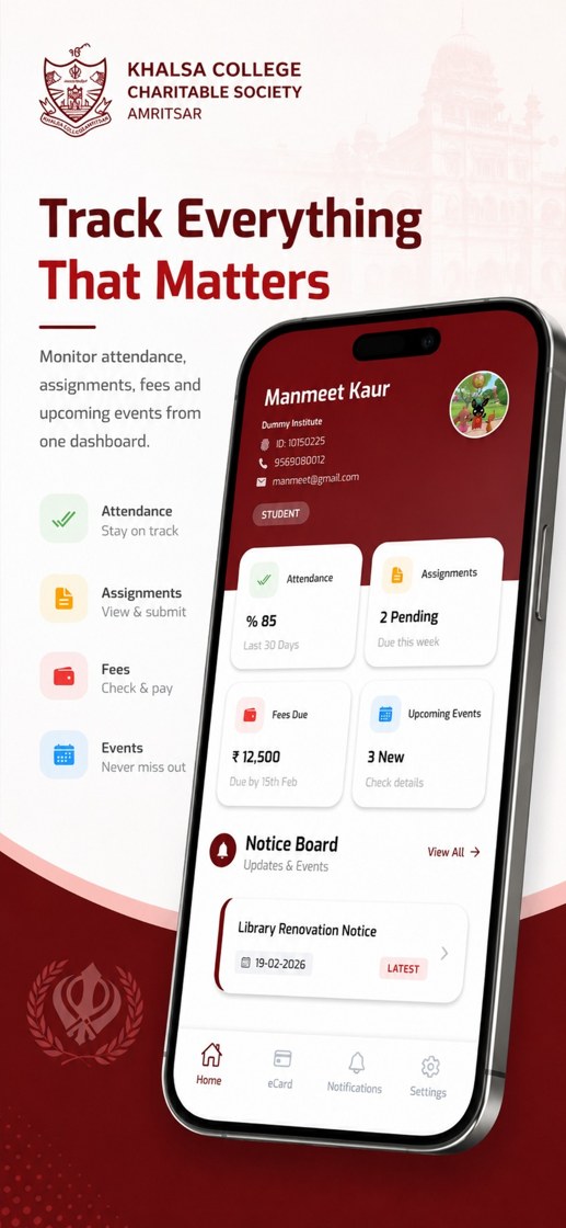 Posts and Events Screen