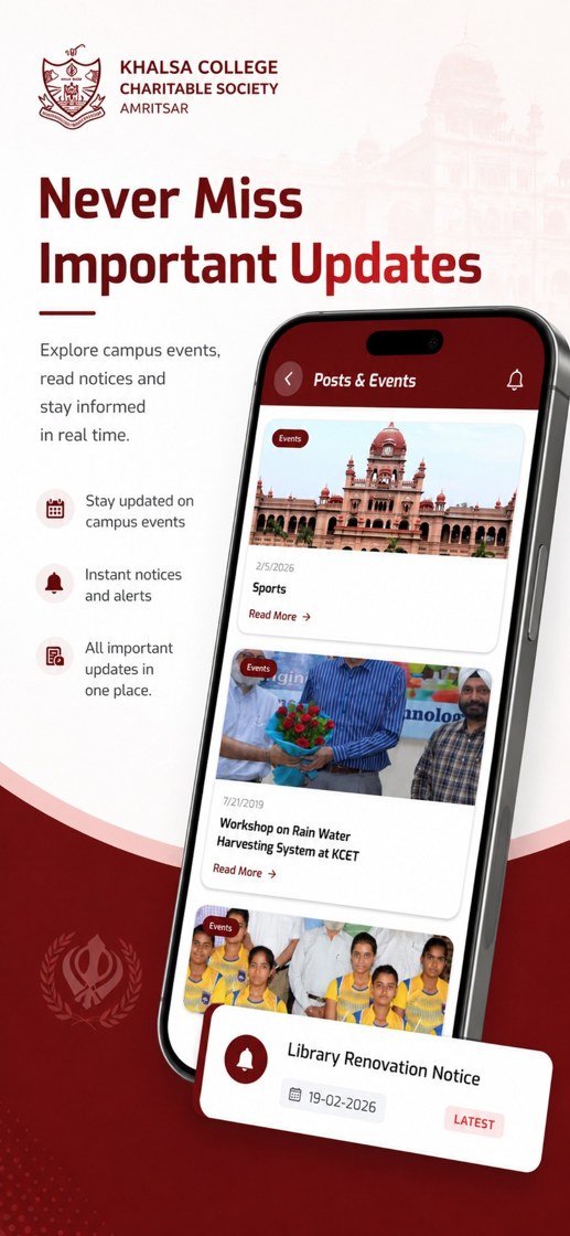 Campus Services Screen